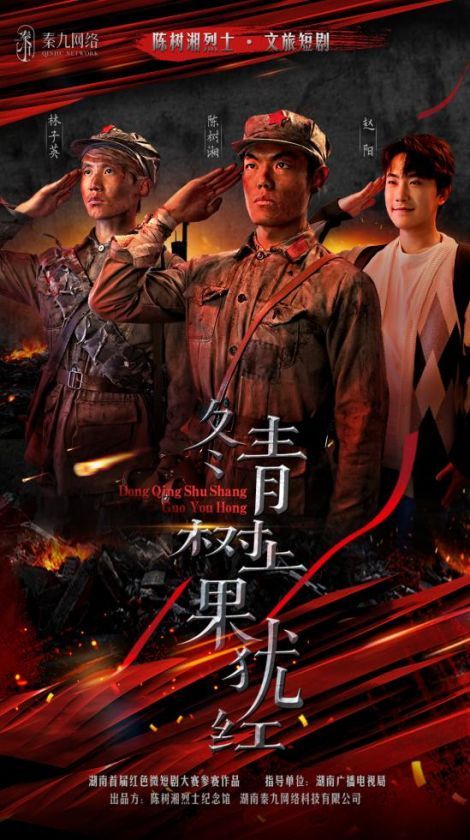 冬青树上果犹红